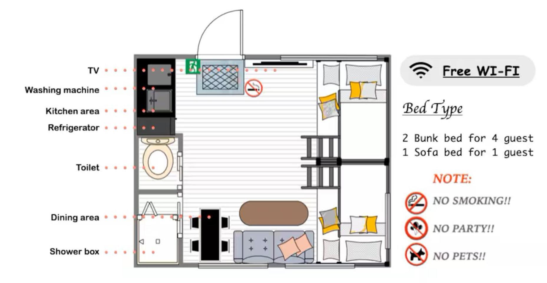 Space F Yoyogi Apartment *
