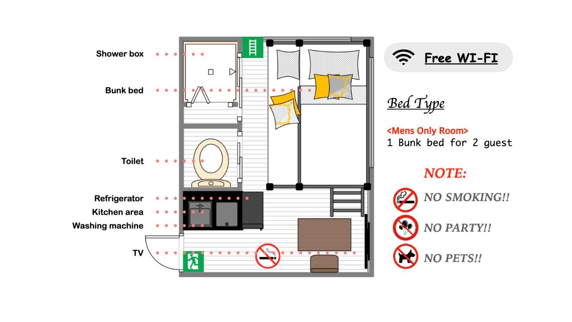 Space F Yoyogi Apartamento Tokio